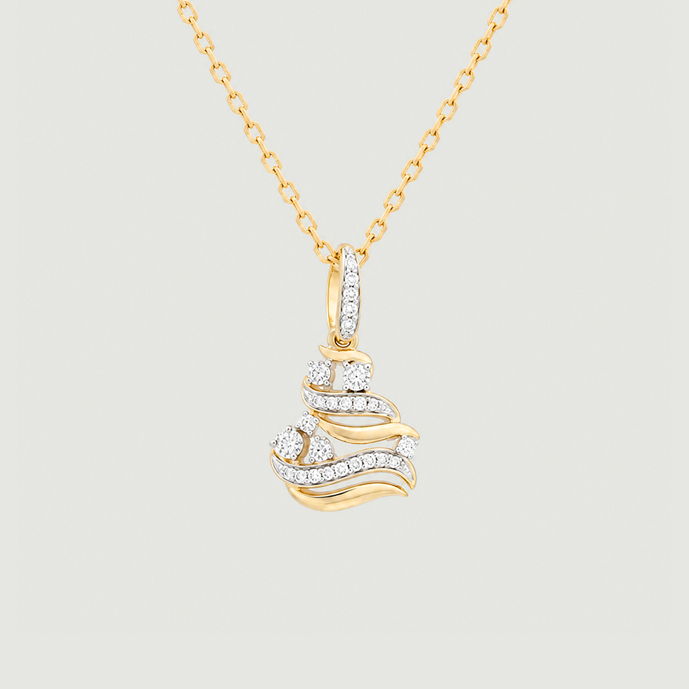 Gleaming Current Diamond Pendant,,hi-res image number null