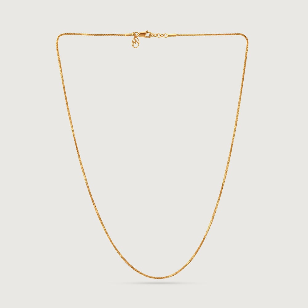 Twisted Fluid Gold Chain,,hi-res image number null
