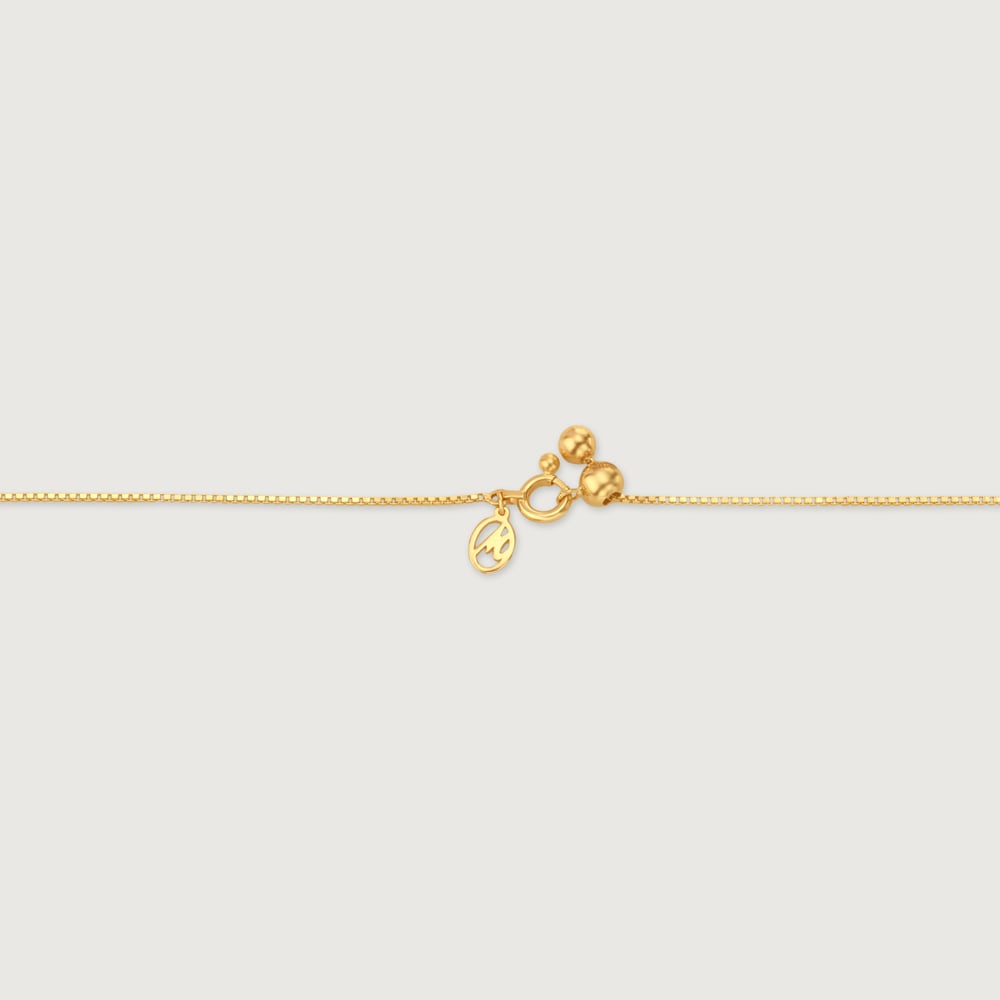 Sleek Radiant Gold Necklace,,hi-res image number null