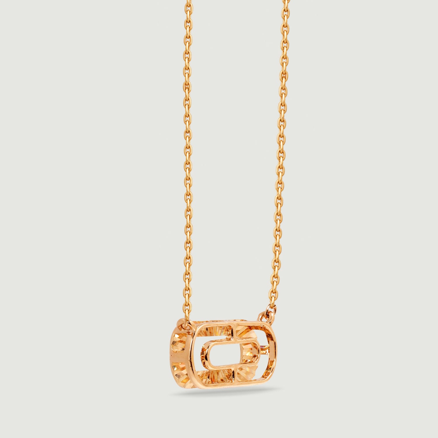 Sleek Linear Gold Necklace,,hi-res image number null