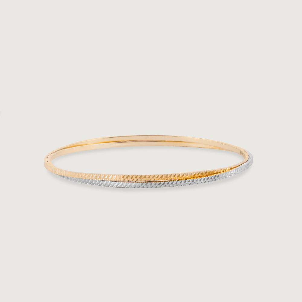 Sleek Radiance Gold Bangle,,hi-res image number null