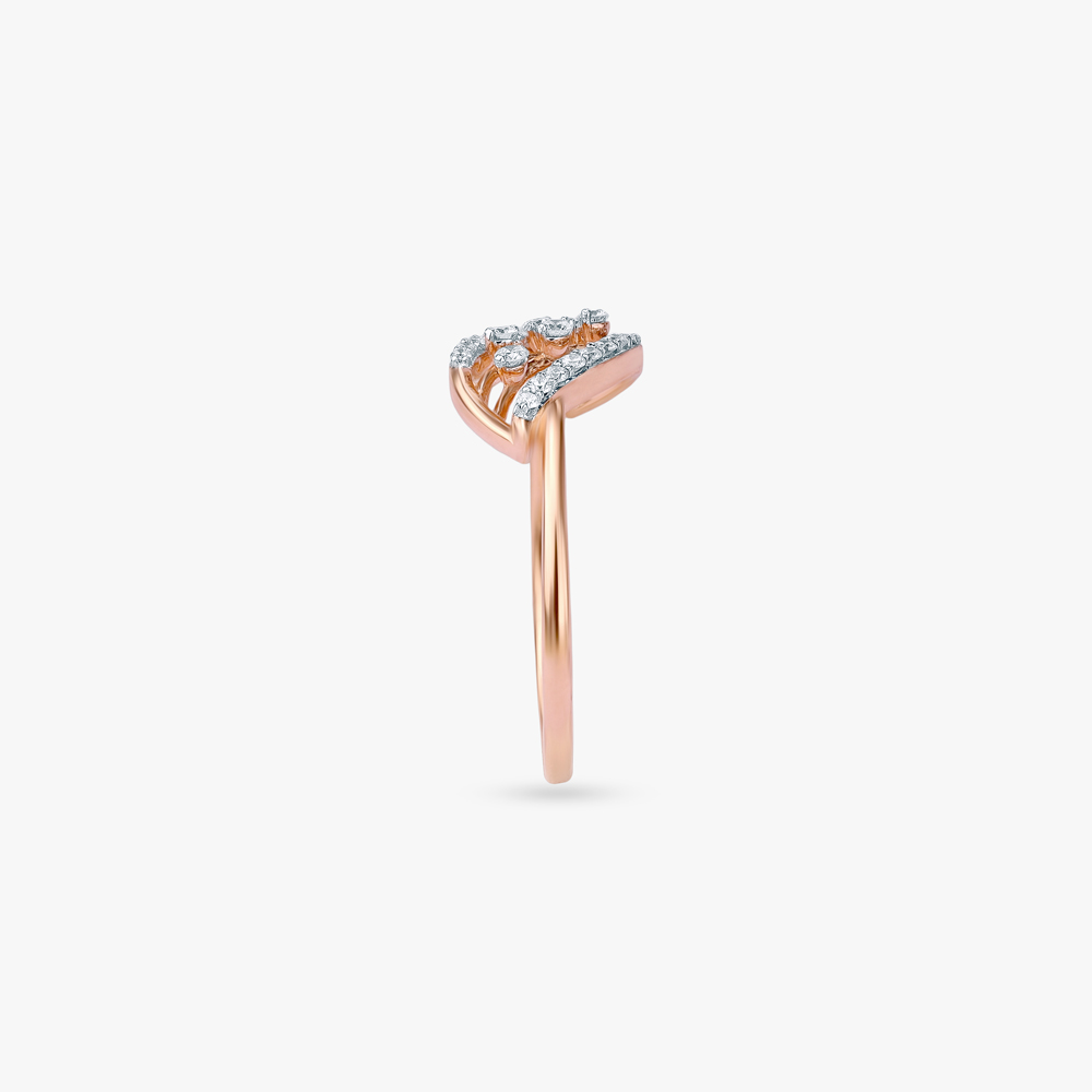 Radiant Leaf Diamond Ring,,hi-res image number null