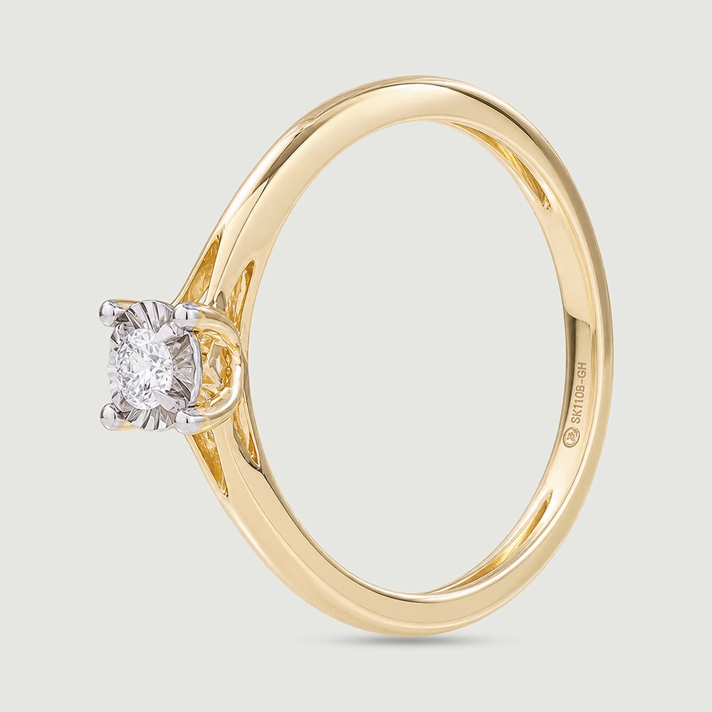 Classic Poised Diamond Ring,,hi-res image number null