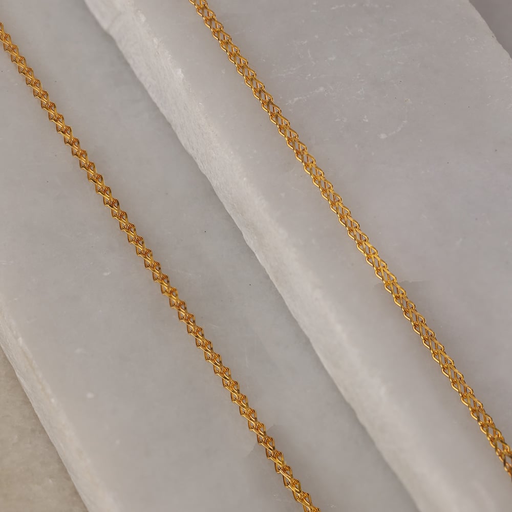 Twinkle Trinket 22 Kt Gold Chain,,hi-res image number null
