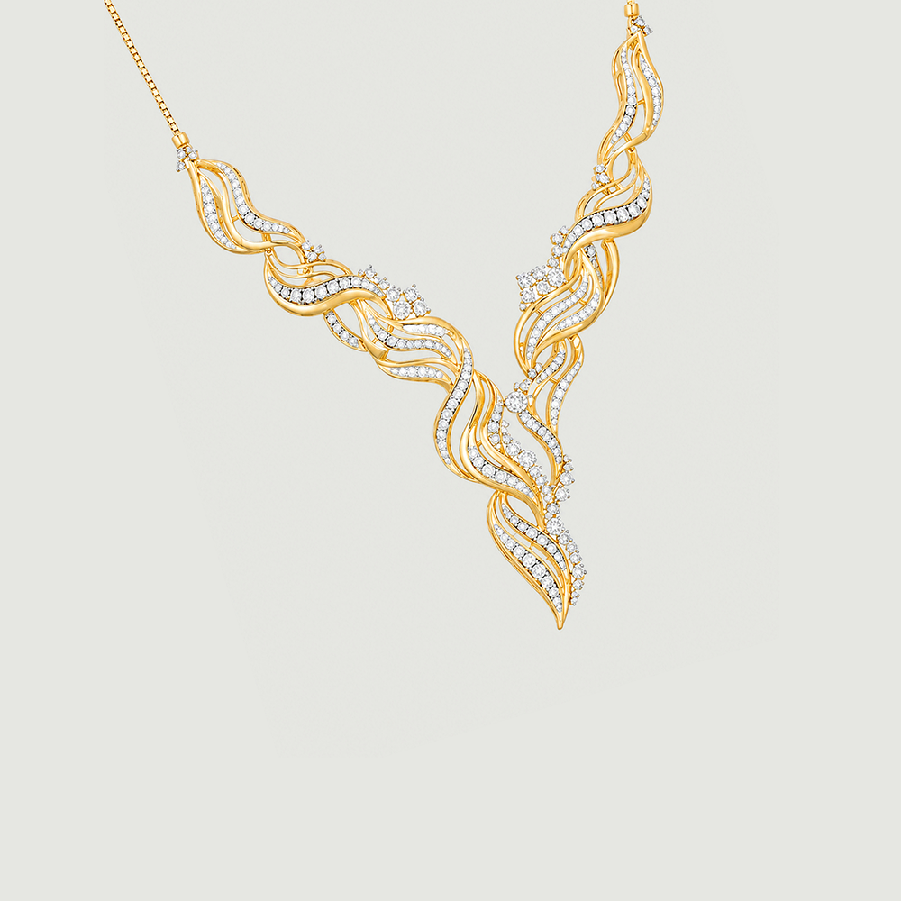 Sacred Lights Diamond Necklace,,hi-res image number null