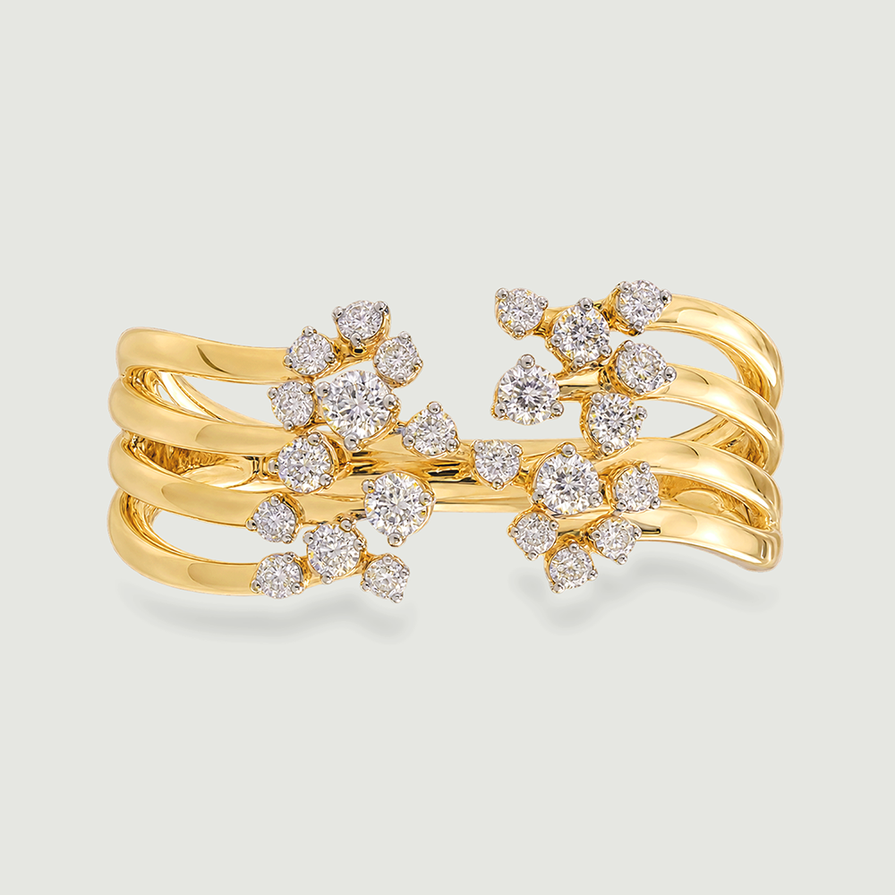 Luminous Flowing Diamond Ring,,hi-res image number null