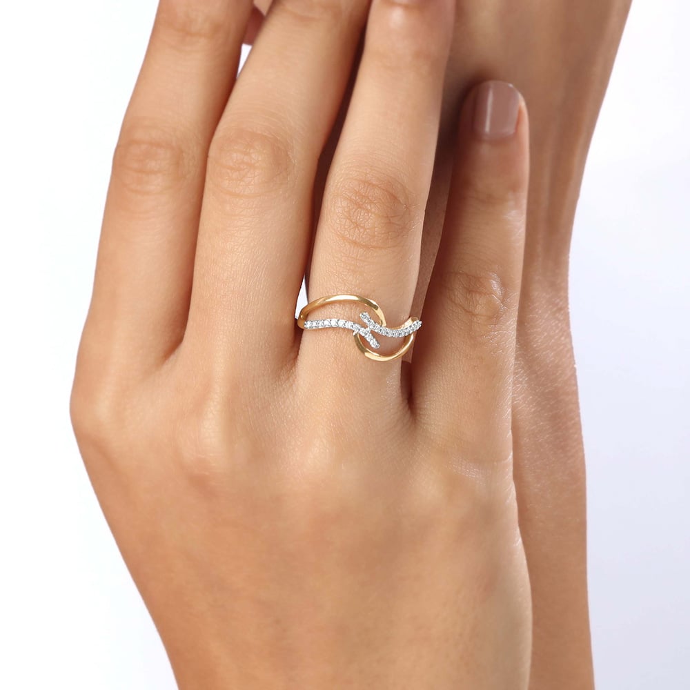 Sassy Swirl Diamond Ring,,hi-res image number null