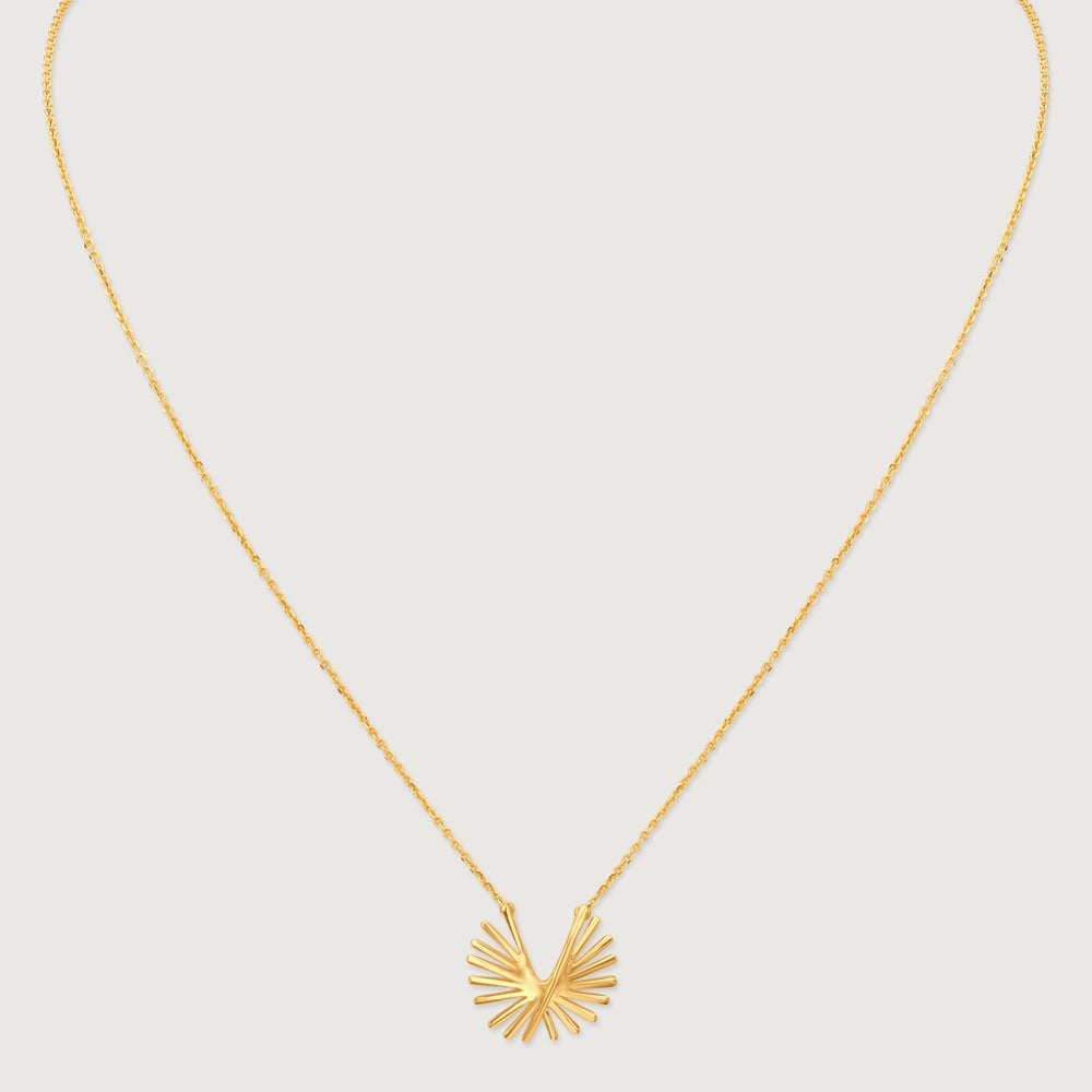 Modern Radiance Gold Necklace,,hi-res image number null