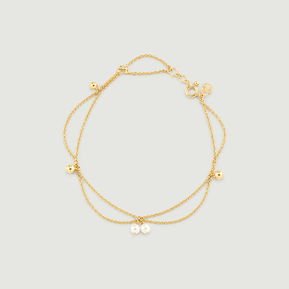 Delicate Luminous Pearl Bracelet,,hi-res image number null