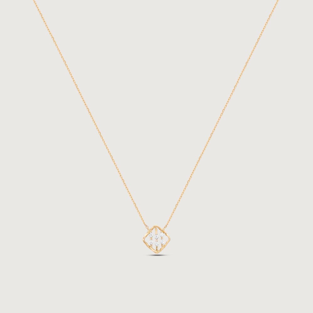 Linear Glow Diamond Necklace,,hi-res image number null
