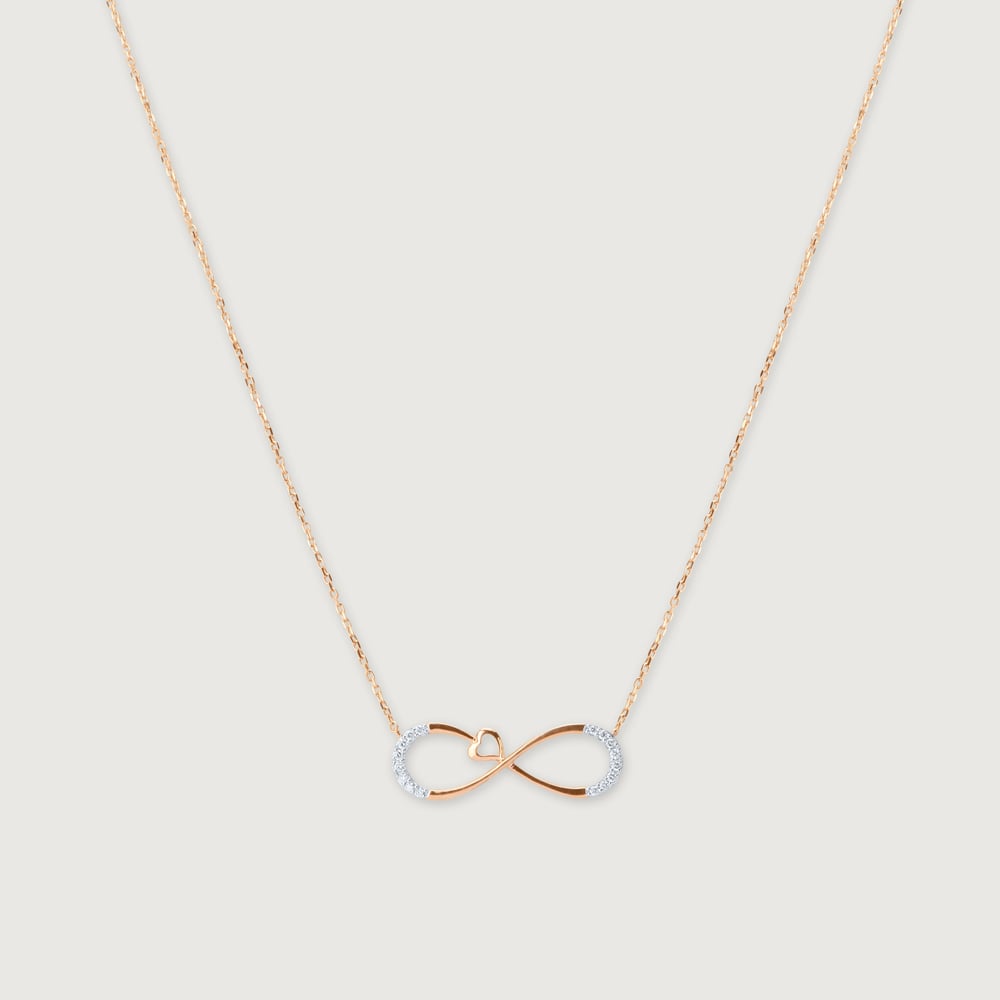 Infinite Heartbeat Diamond Necklace,,hi-res image number null