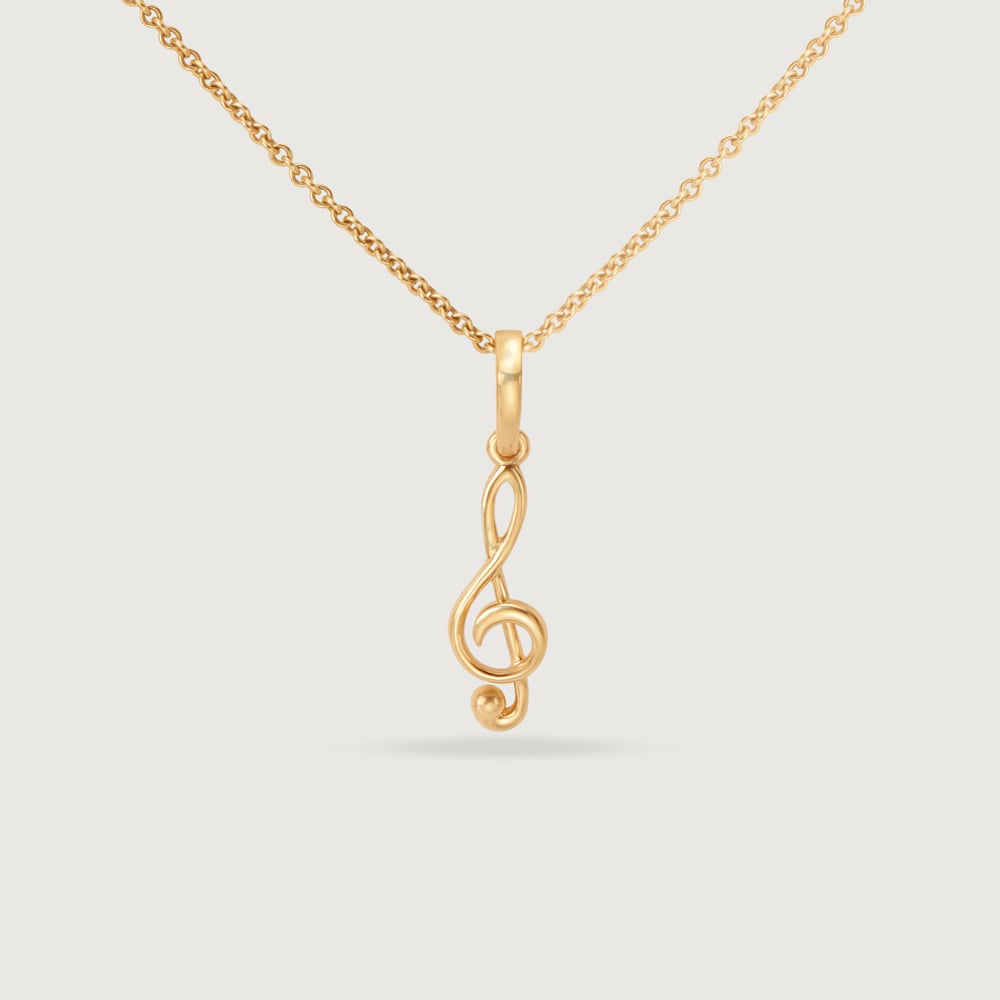 Melodic Mosaic 14KT Gold Pendant,,hi-res image number null