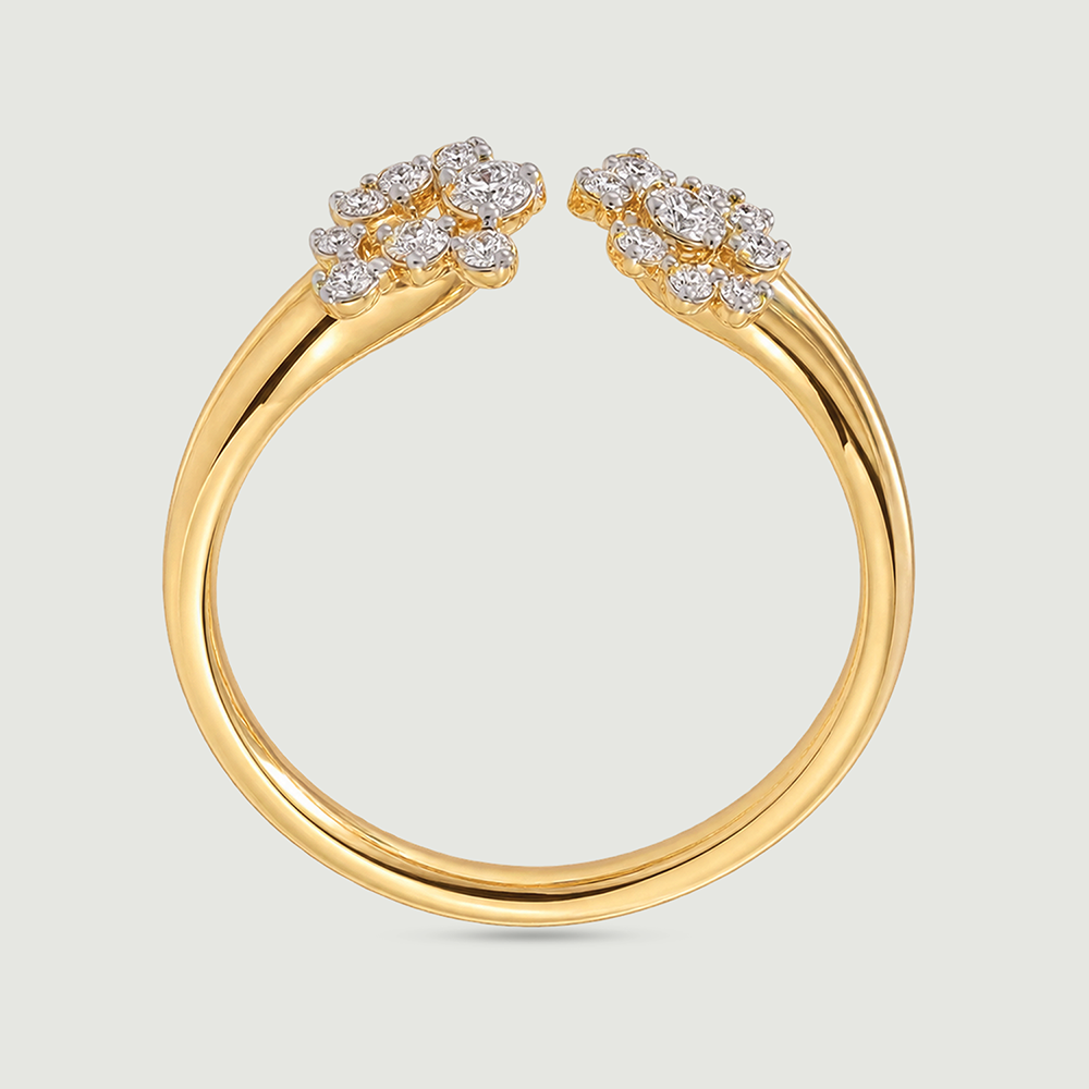 Luminous Flowing Diamond Ring,,hi-res image number null