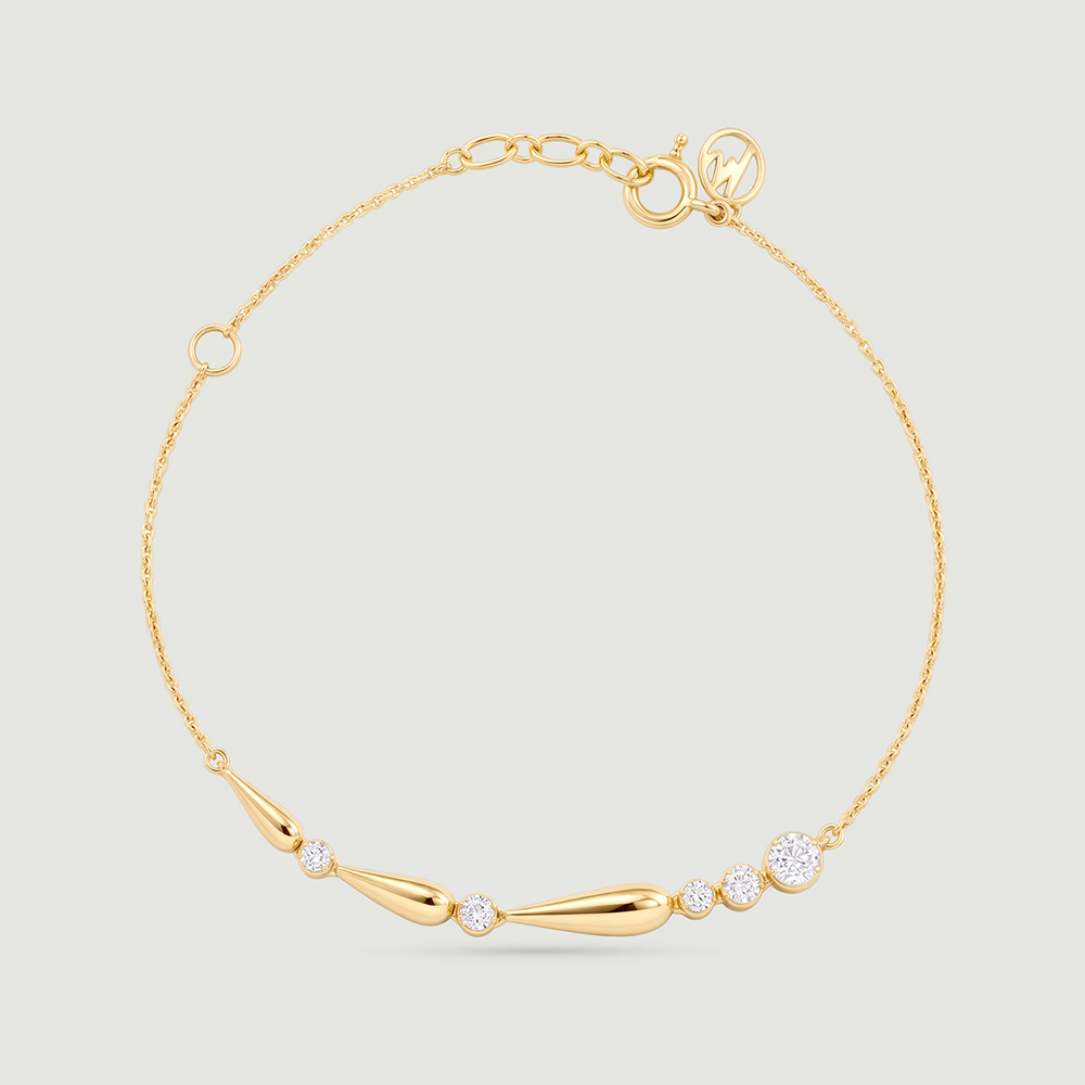 Graceful Flame Diamond Bracelet,,hi-res image number null