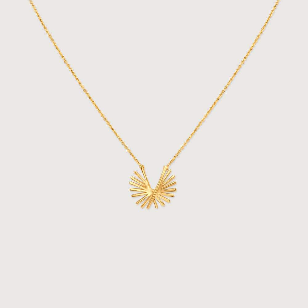 Modern Radiance Gold Necklace,,hi-res image number null