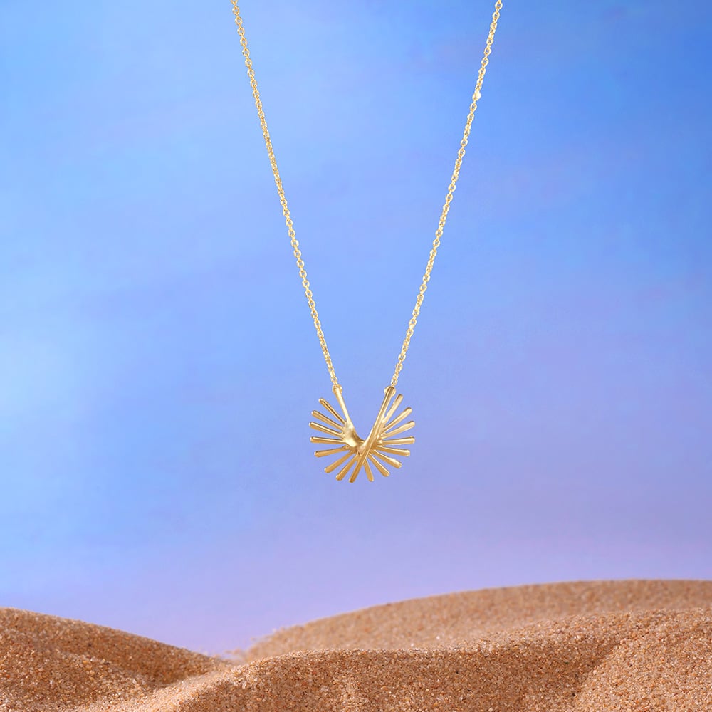 Modern Radiance Gold Necklace,,hi-res image number null