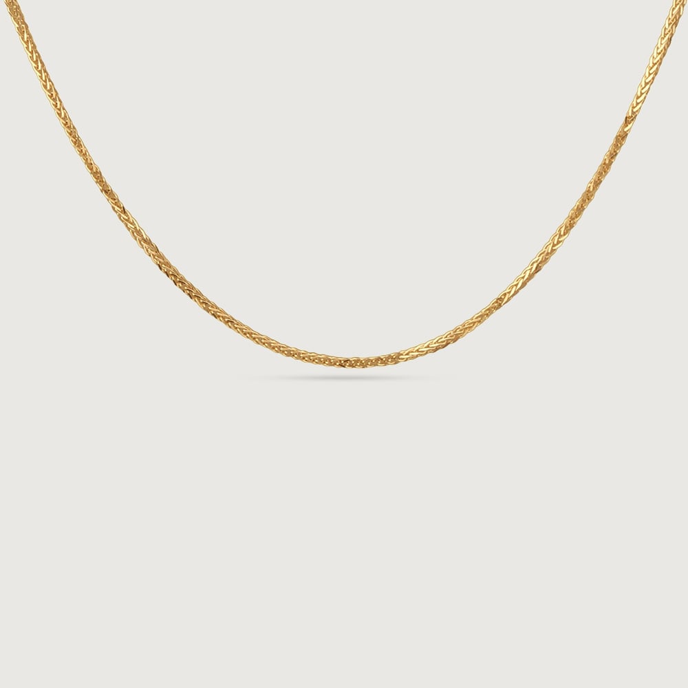 Twisted Fluid Gold Chain,,hi-res image number null