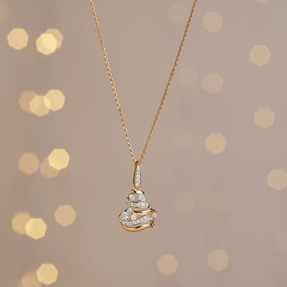 Gleaming Current Diamond Pendant,,hi-res image number null