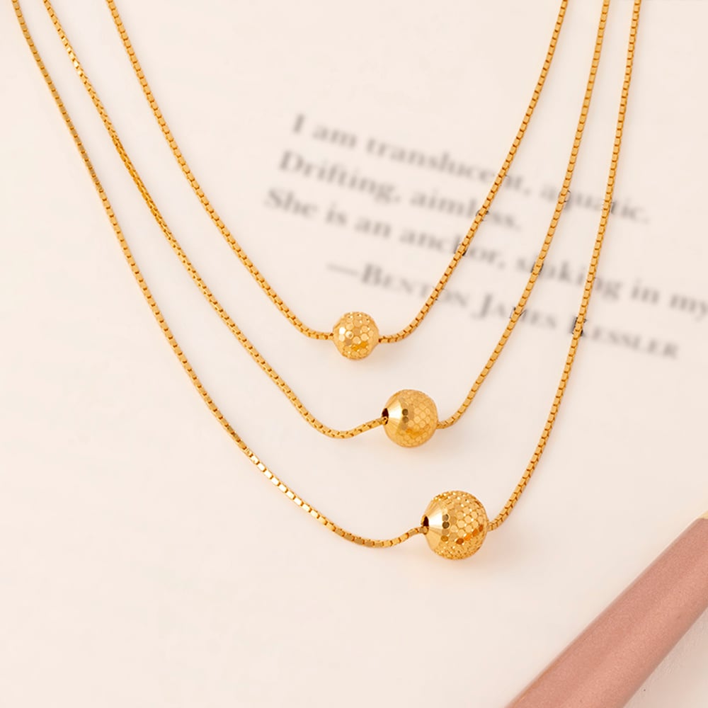 Triple Delight Gold Chain,,hi-res image number null