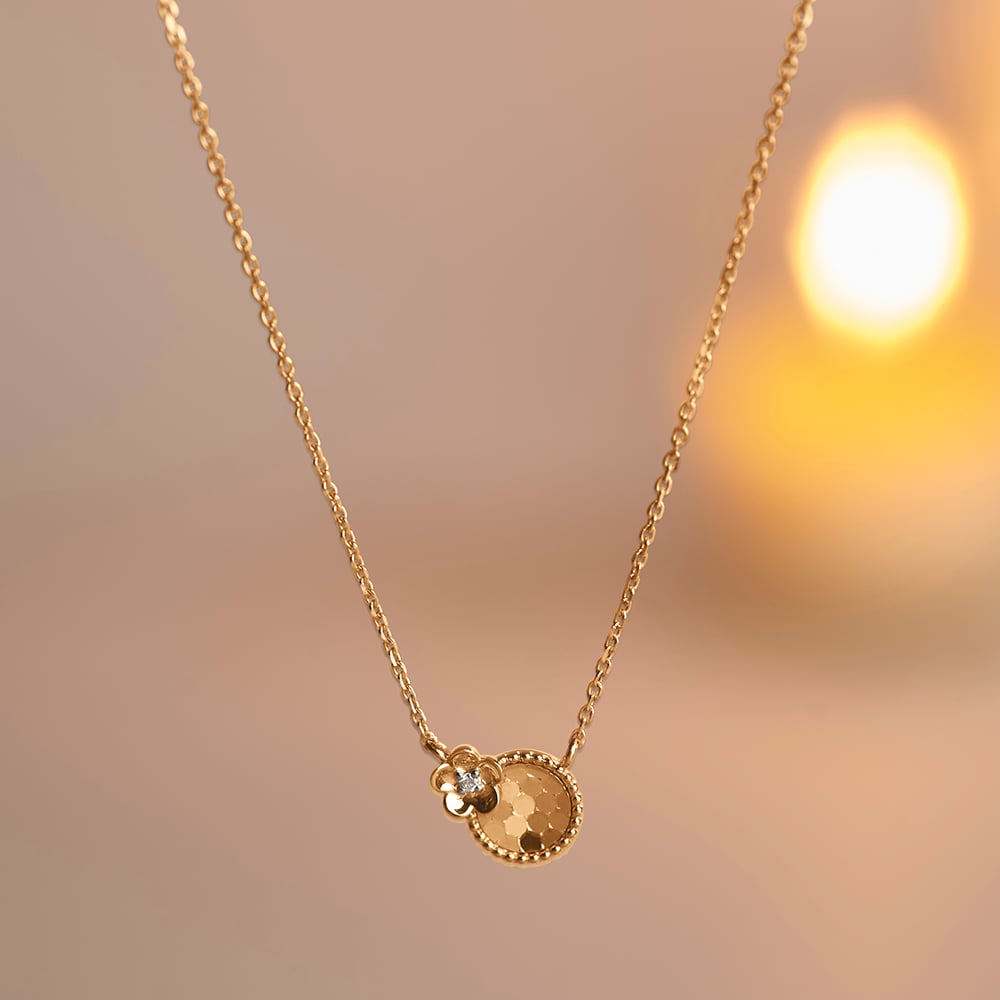 Subtle Layered Diamond Necklace,,hi-res image number null