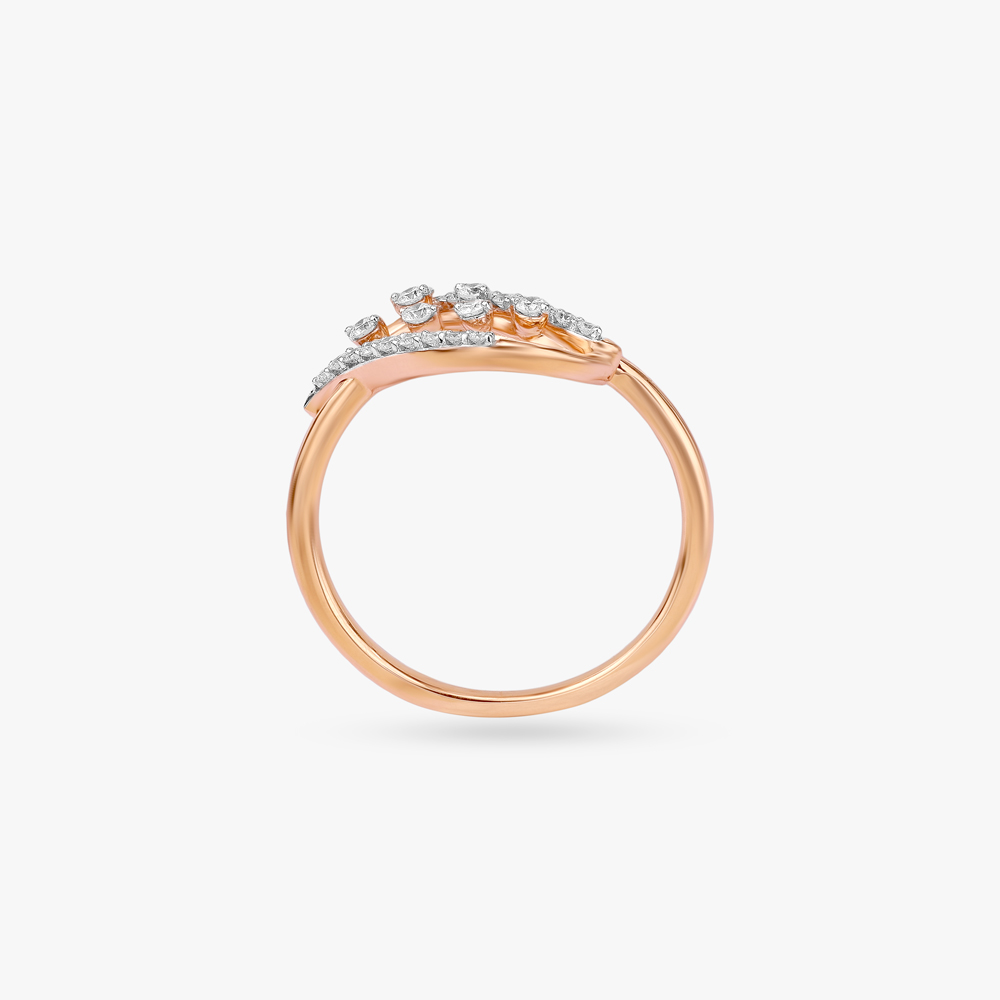 Radiant Leaf Diamond Ring,,hi-res image number null