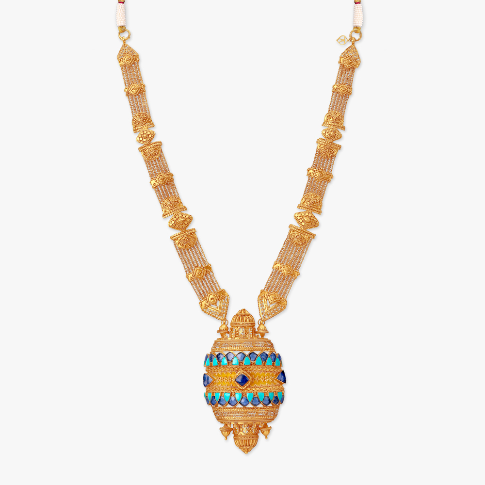 Mirage in the Sky Gold Necklace Set,,hi-res image number null