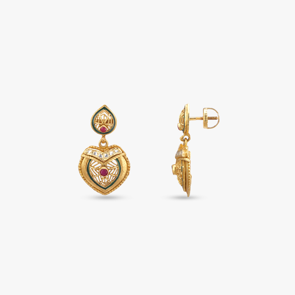Enchanted Romance Gold Necklace set,,hi-res image number null