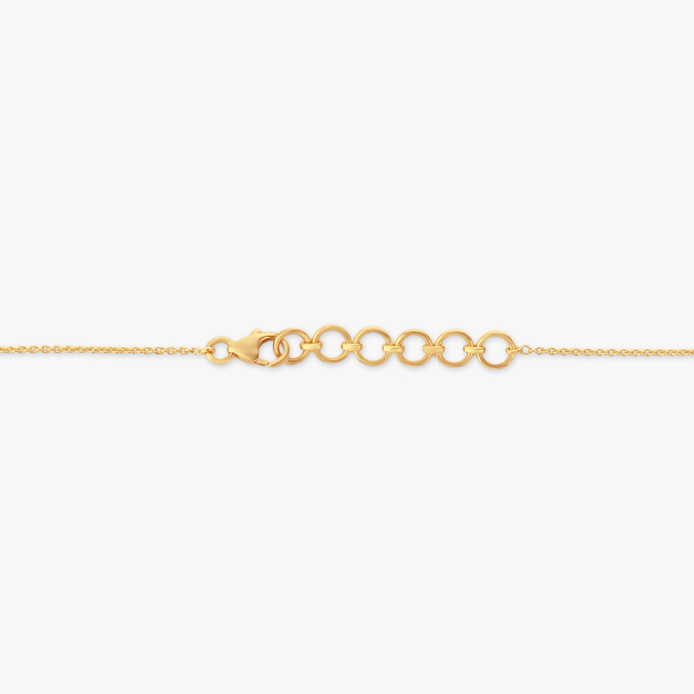 Luminous Curve Diamond Pendant with Chain,,hi-res image number null