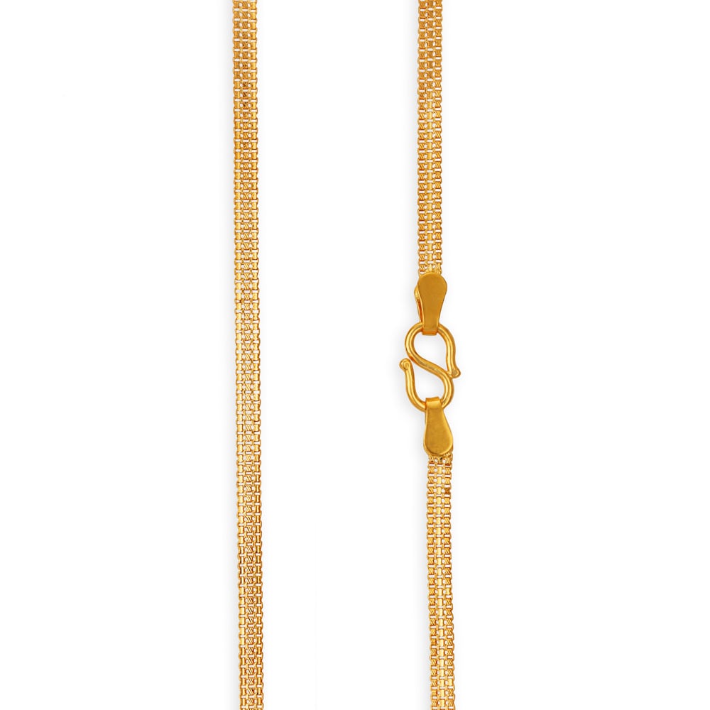 Elaborate Geometric Gold Chain,,hi-res image number null