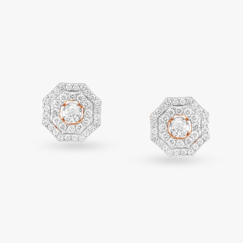 Opulent Diamond Stud Earrings,,hi-res image number null