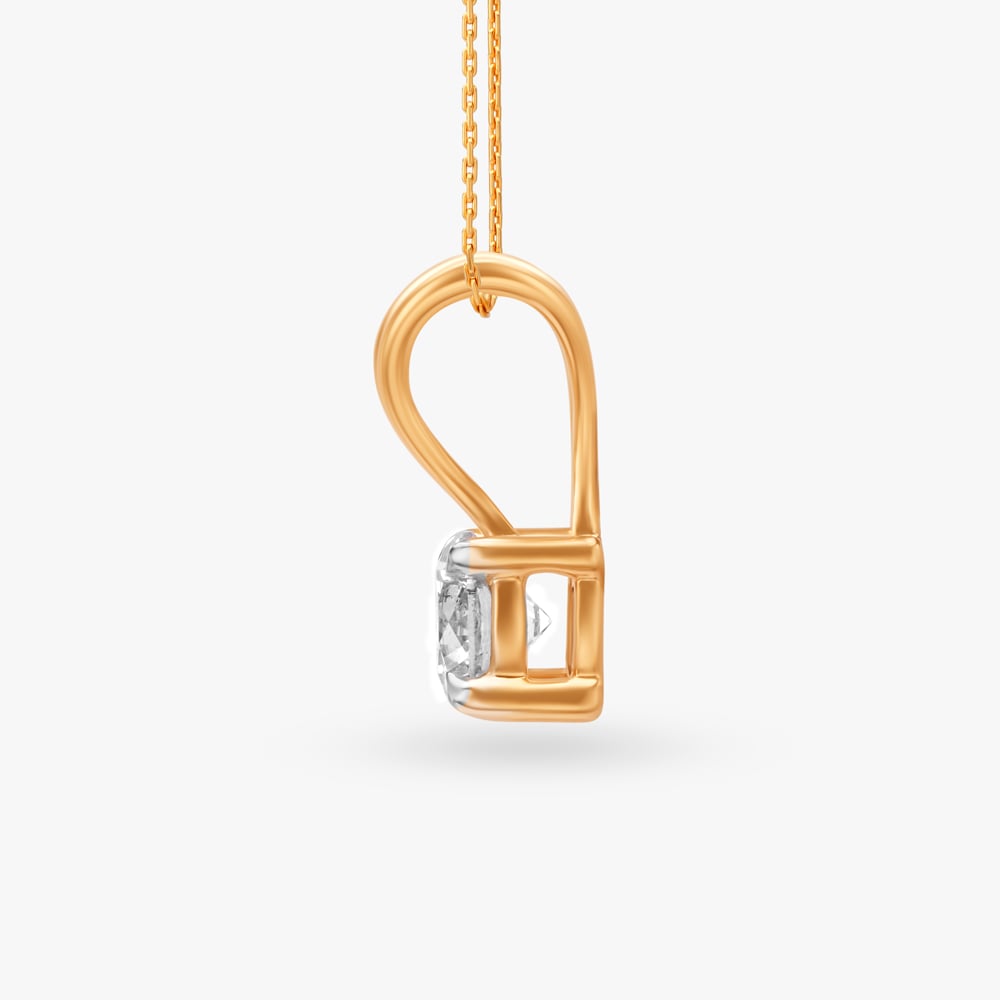 Gleam Grace Solitaire Pendant,,hi-res image number null