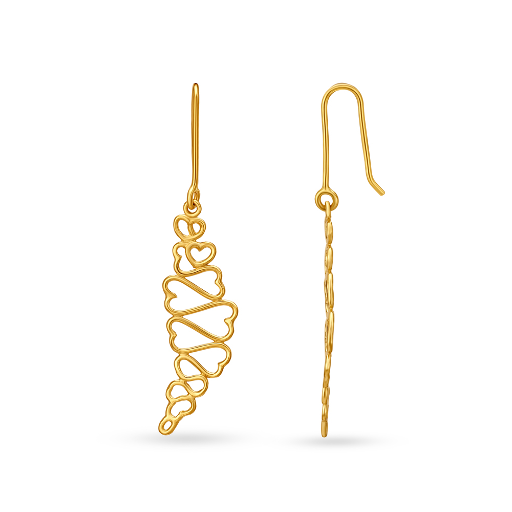 Gleaming Gold Hoop Earrings,,hi-res image number null