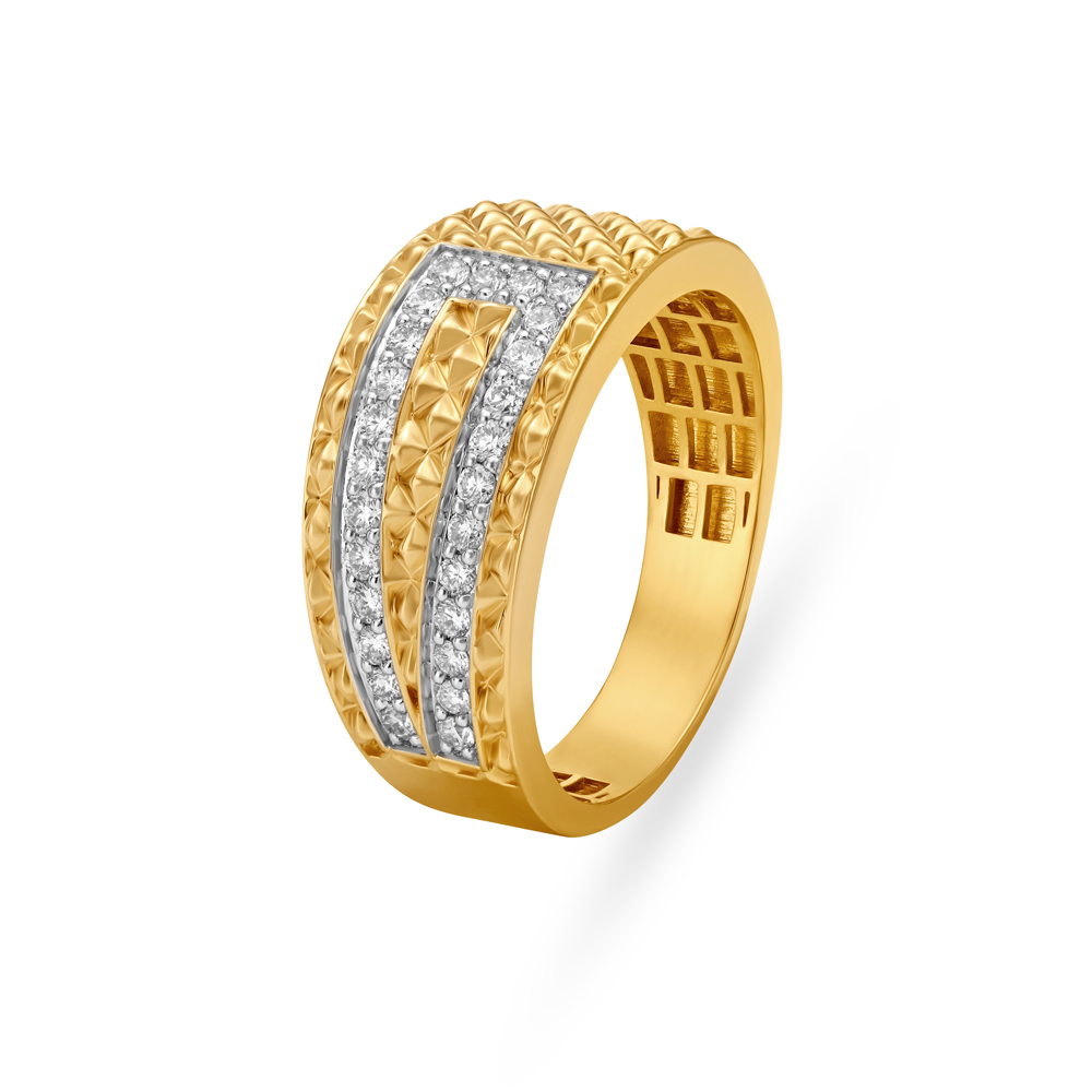 Round Bold Finger Ring for Men