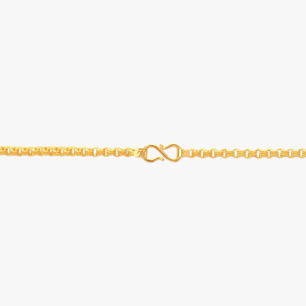 Sleek Charm Gold Chain,,hi-res image number null