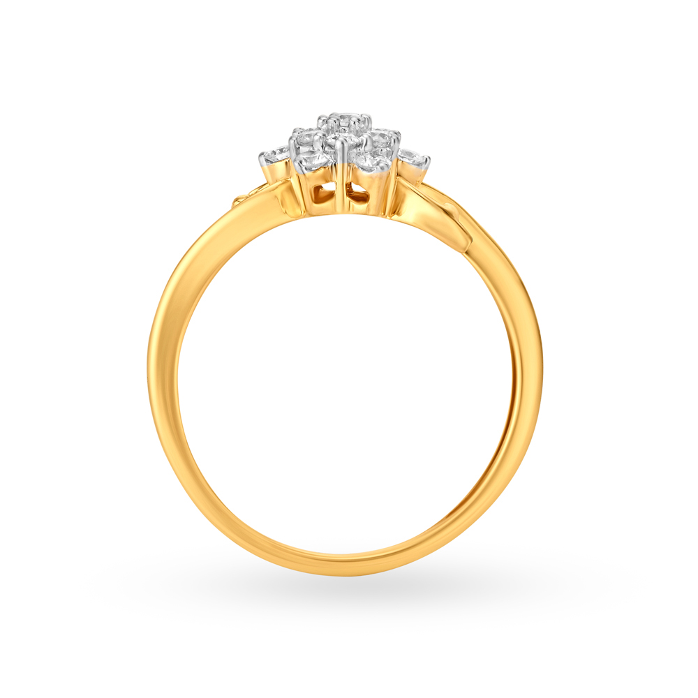 Floral Crown Diamond Ring,,hi-res image number null