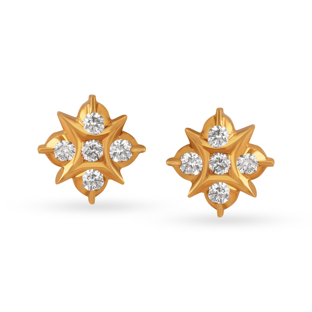 

Striking 7 Stone Diamond Stud Earrings