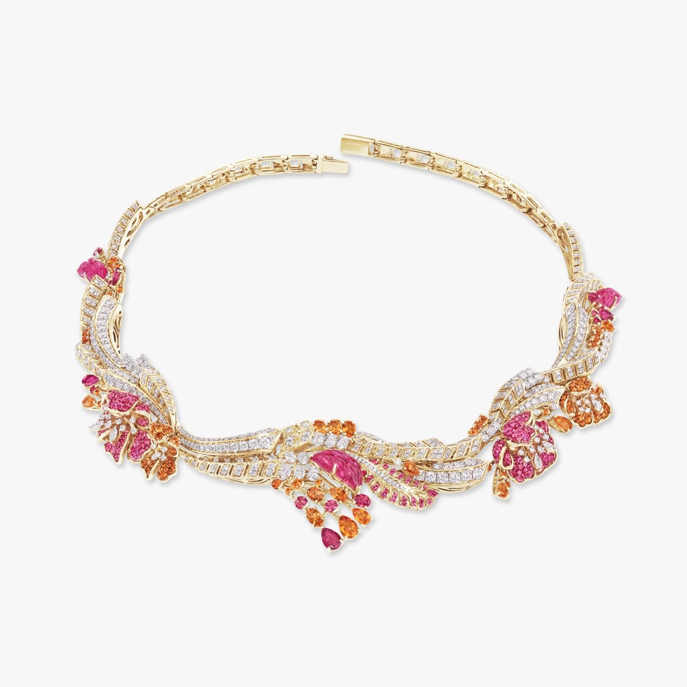 Blooming Poppy Necklace Set,,hi-res image number null