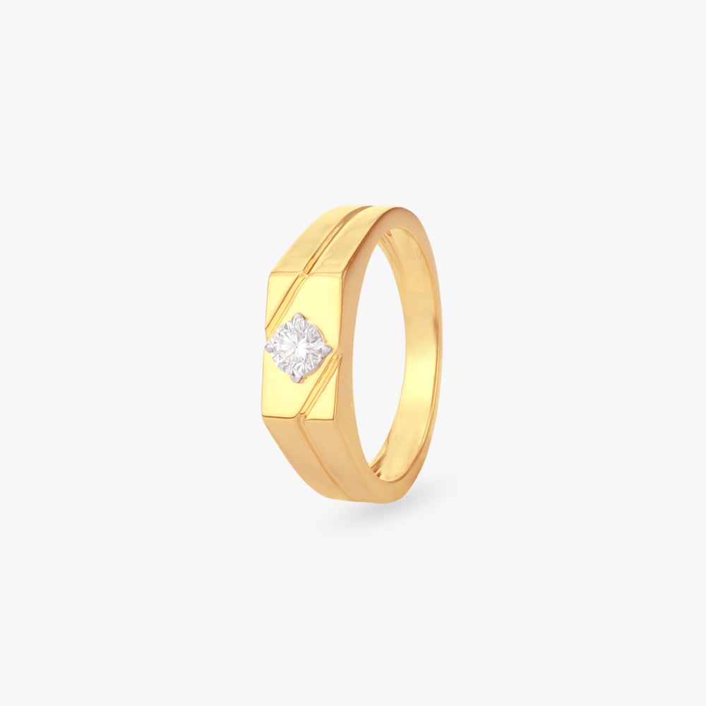 

Legacy Glow Solitaire Ring for Men