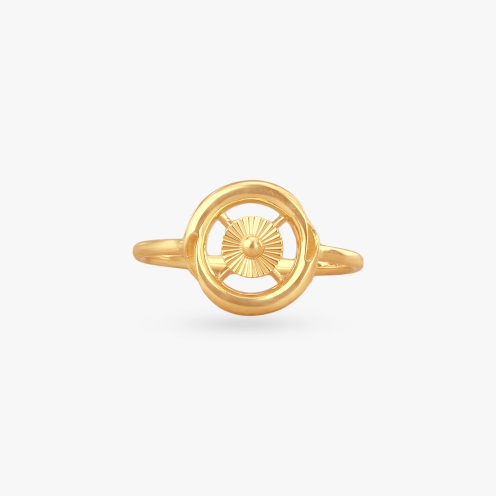

Radiant Bloom Gold Ring