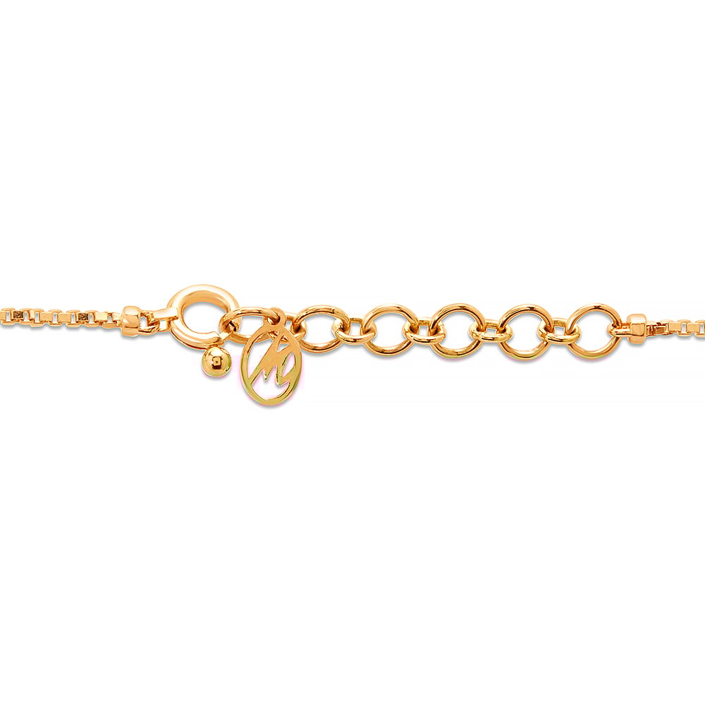 14KT Yellow Gold Geometric Evil Eye Necklace With Diamonds,,hi-res image number null