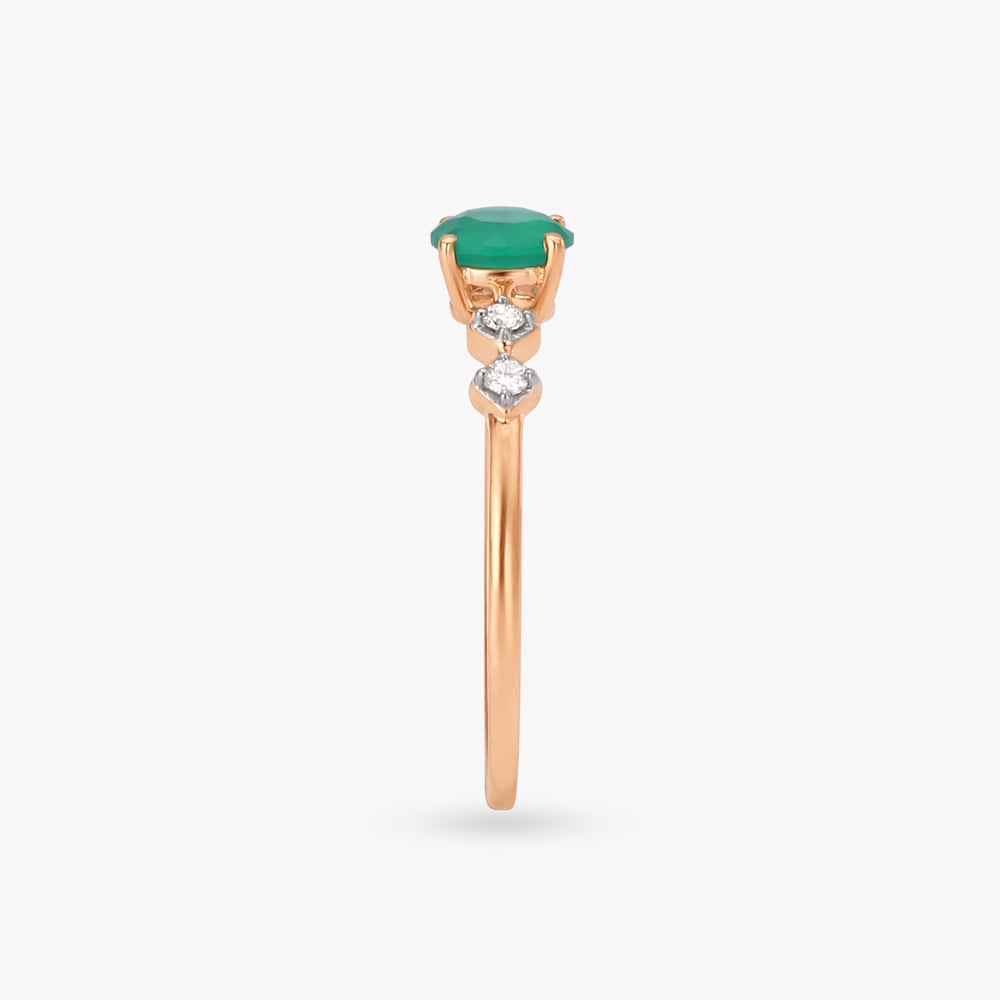 Verdant Diamond Finger Ring,,hi-res image number null