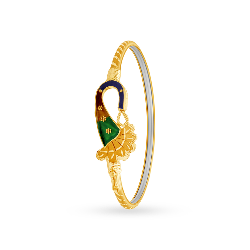 Exquisite Gold Bangle,,hi-res image number null