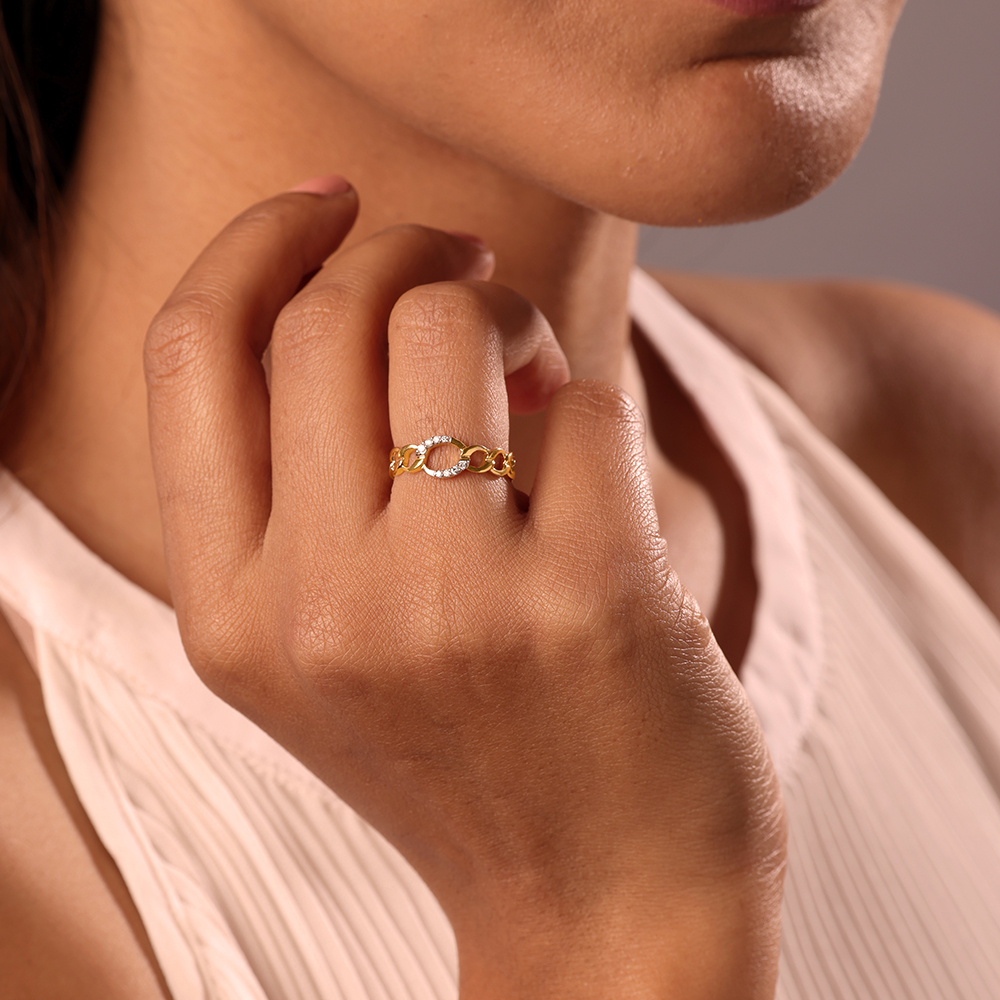 Infinite Love 14KT Gold & Diamond Ring,,hi-res image number null