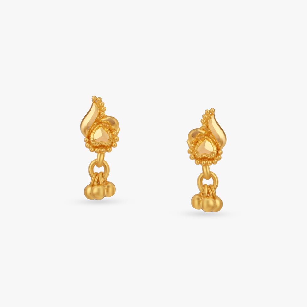 

Timeless Beauty Gold Drop Earrings