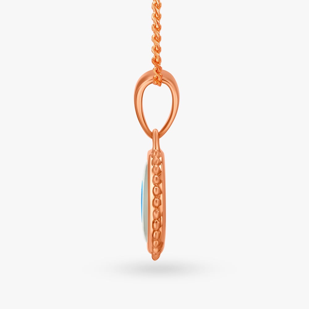 Dainty Evil Eye Pendant,,hi-res image number null