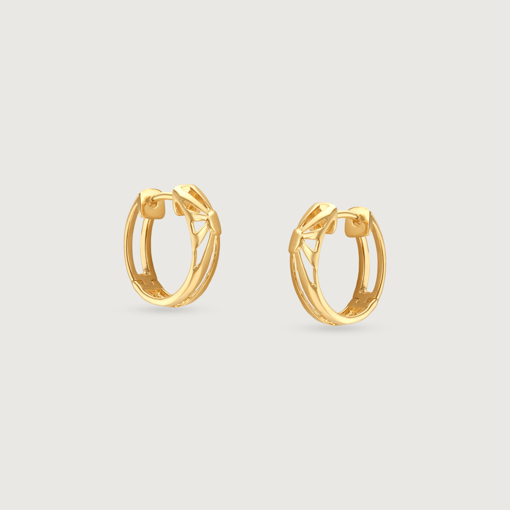 Bold Radiant Gold Hoop Earrings,,hi-res image number null