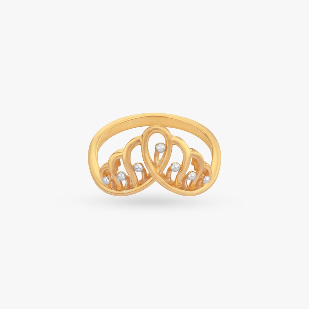 

Ornate Arch Gold Ring
