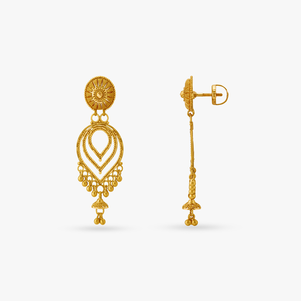 Traditional Chic Drop Earrings,,hi-res image number null