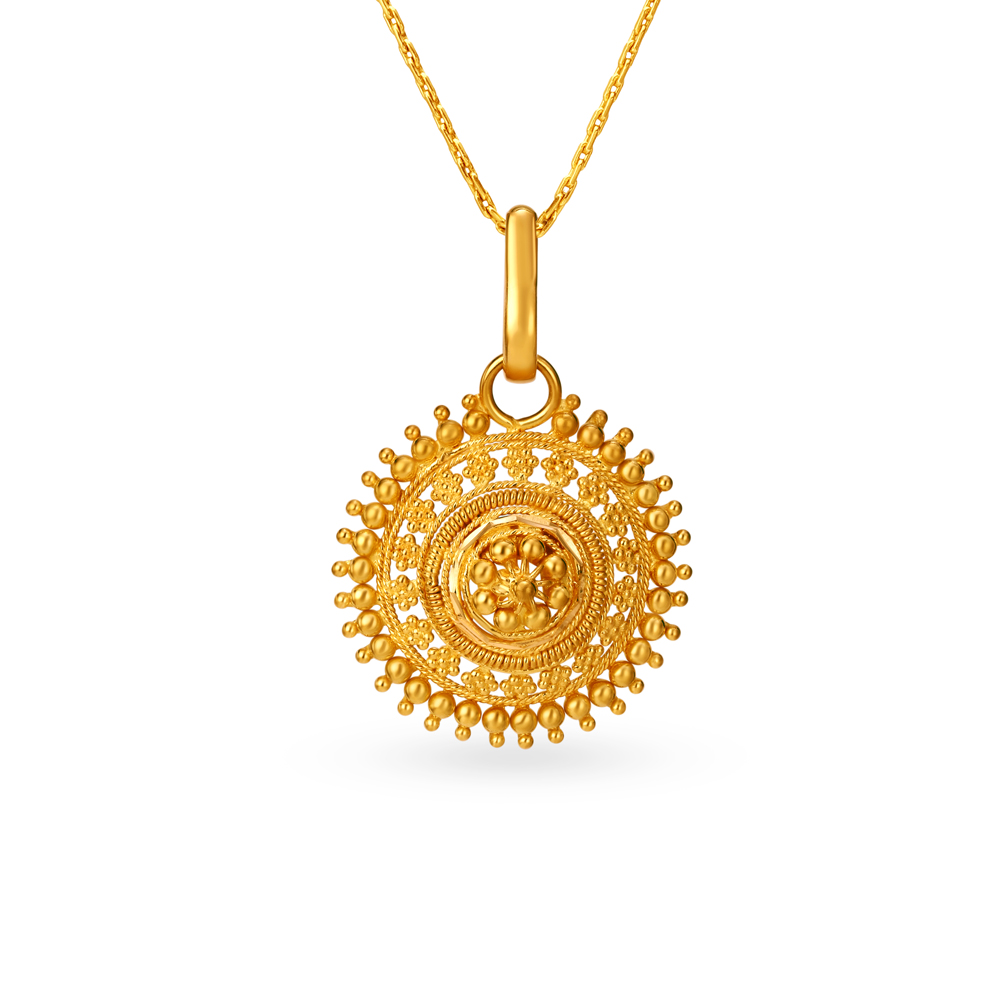 Beautiful Gold Pendant