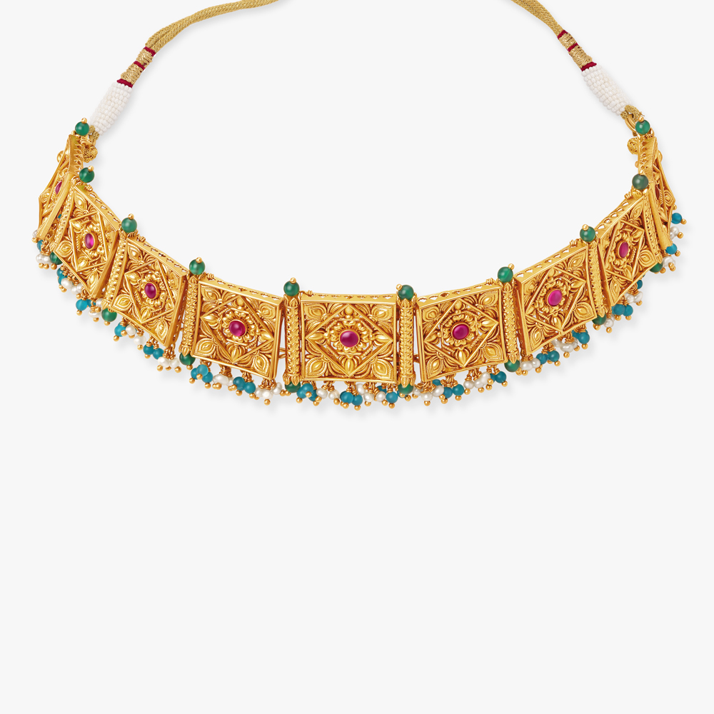 Alankrt Choker Set,,hi-res image number null